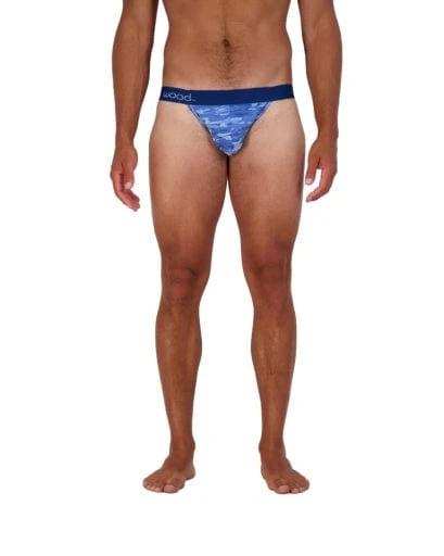 Wood Underwear blue camo jock - Wood Underwear - Flyclothing LLC
