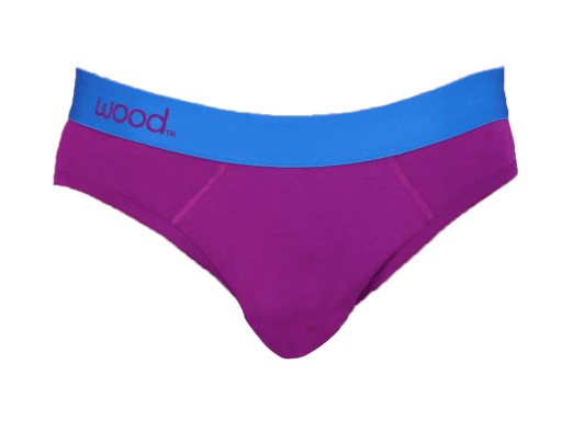 Wood Underwear grape hip brief - Wood Underwear - Flyclothing LLC