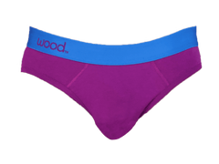 Wood Underwear grape hip brief