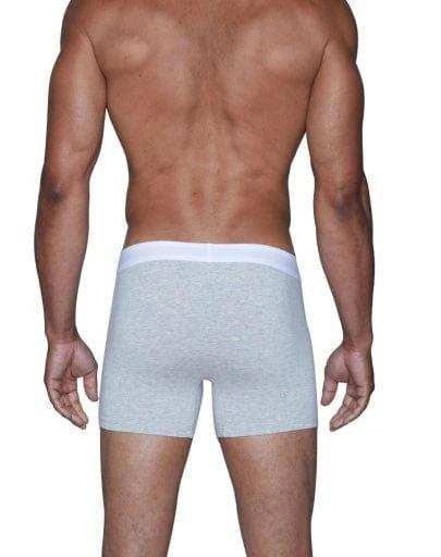 Wood Underwear heather grey boxer brief w/fly - Wood Underwear - Flyclothing LLC