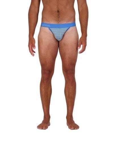 Wood Underwear steel blue rings jock - Wood Underwear - Flyclothing LLC