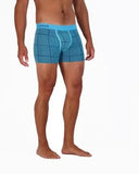 Wood Underwear blue hound weave boxer brief w/fly - Wood Underwear