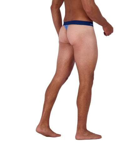 Wood Underwear blue camo thong - Wood Underwear - Flyclothing LLC