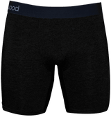 Wood Underwear black biker brief w/fly - Wood Underwear - Flyclothing LLC