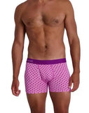 Wood Underwear purple interlock boxer brief w/fly - Wood Underwear