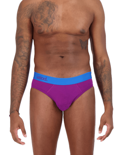 Wood Underwear grape hip brief