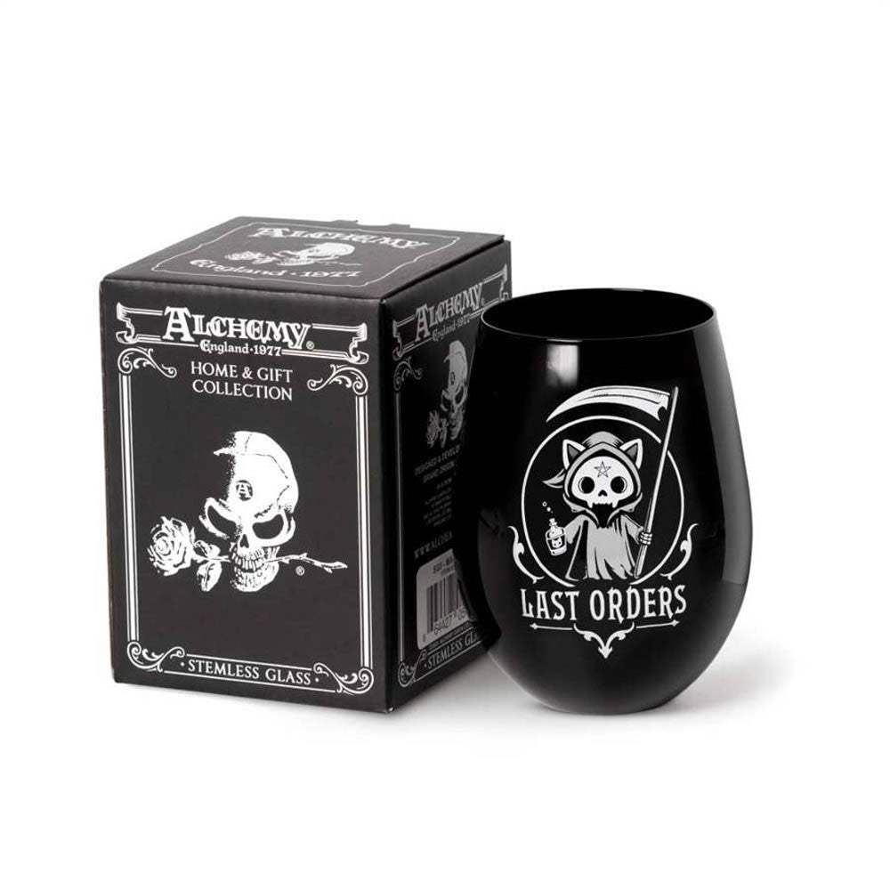 Last Orders Stemless Glass - Alchemy of England - Flyclothing LLC