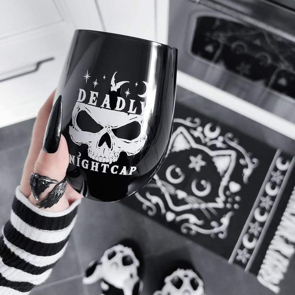 Deadly Nightcap Stemless Glass - Alchemy of England - Flyclothing LLC