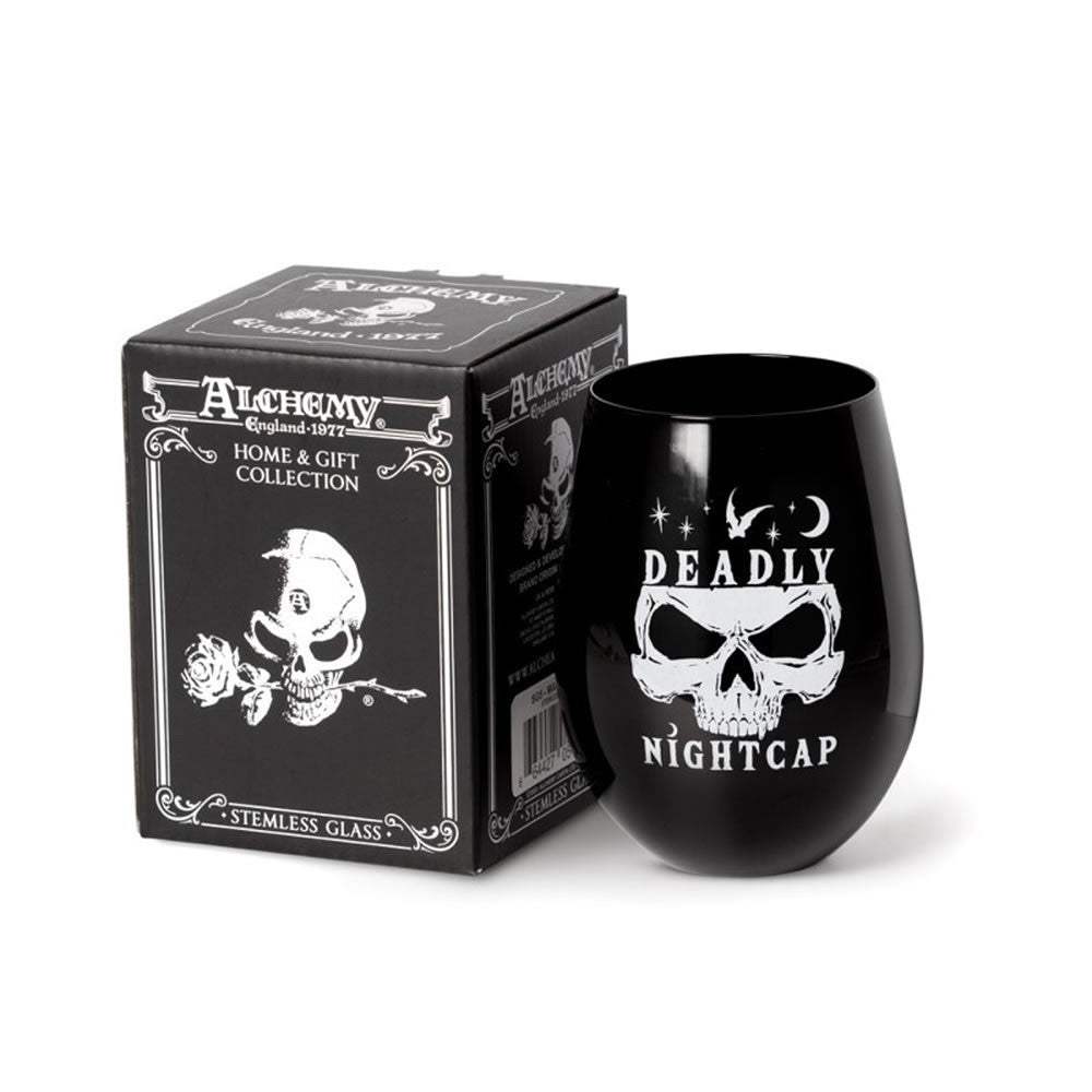 Deadly Nightcap Stemless Glass - Alchemy of England - Flyclothing LLC