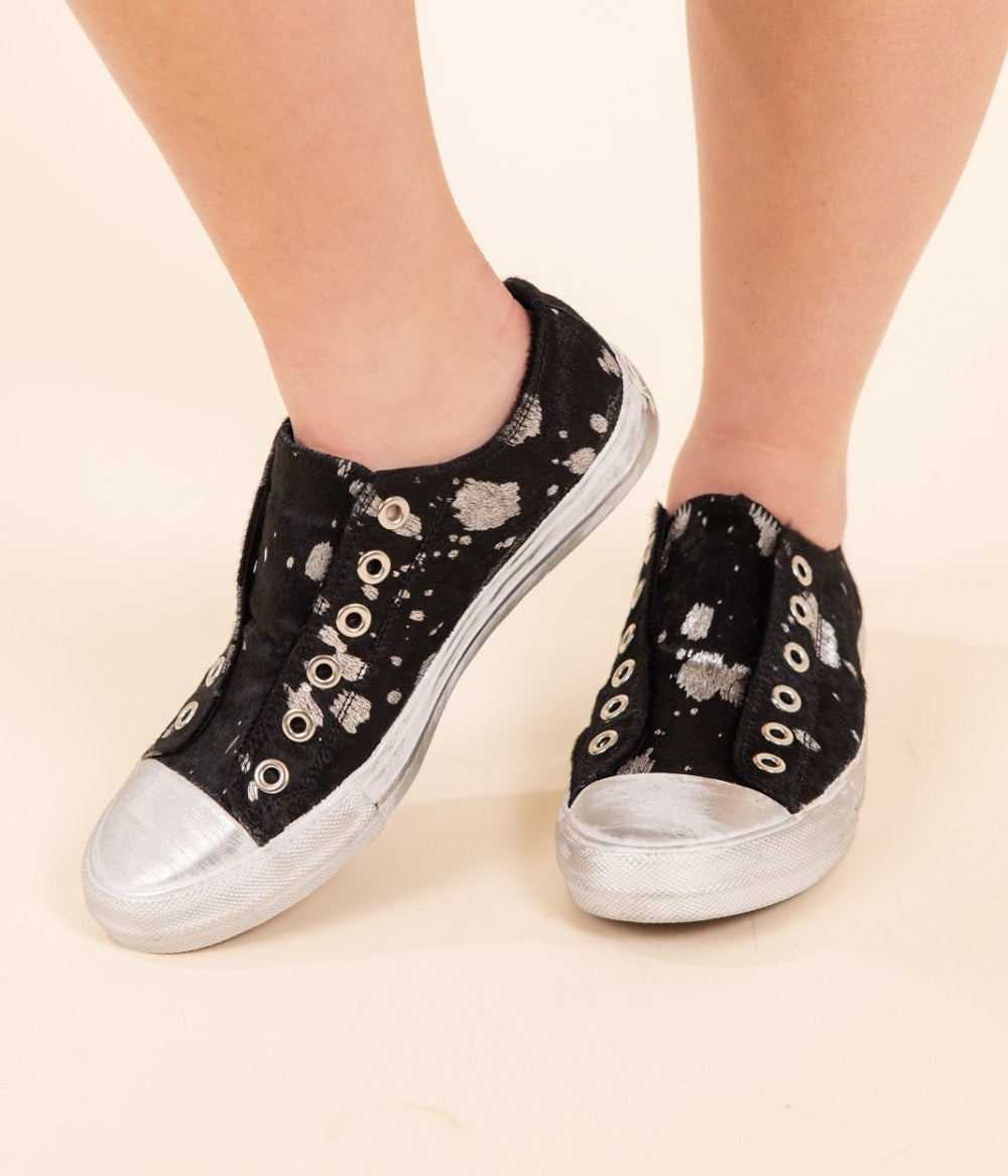 Shalomar Sneaker in Black - Naughty Monkey