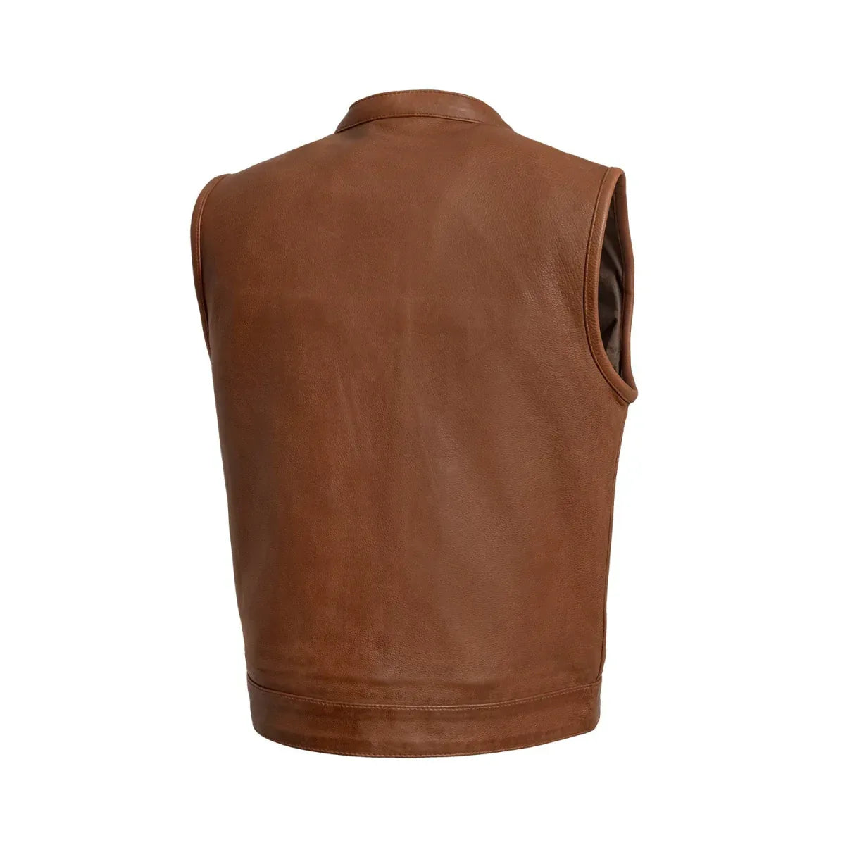Sharp Shooter Men's Motorcycle Leather Vest - First Manufacturing Company - Flyclothing LLC