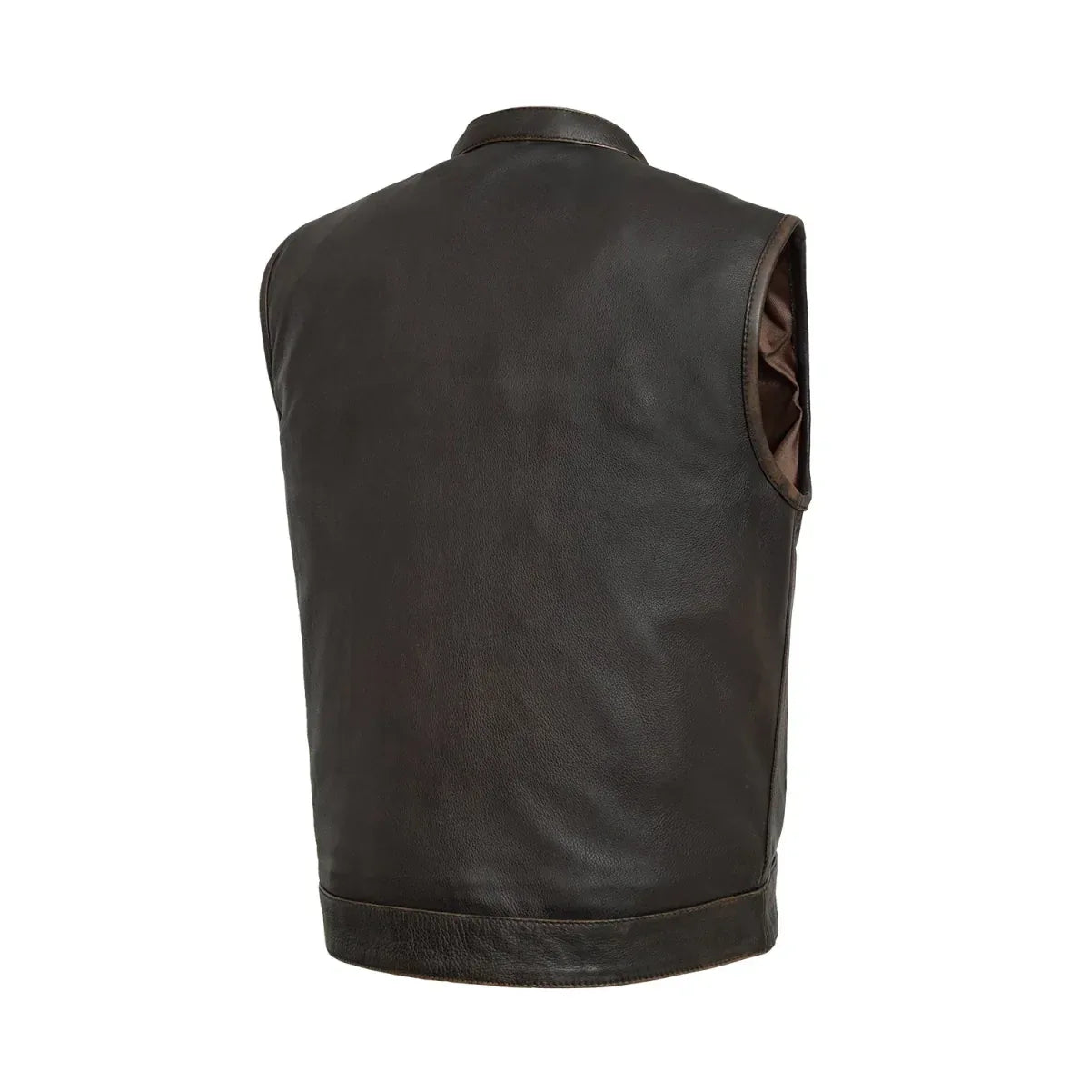 Sharp Shooter Men's Motorcycle Leather Vest - First Manufacturing Company - Flyclothing LLC