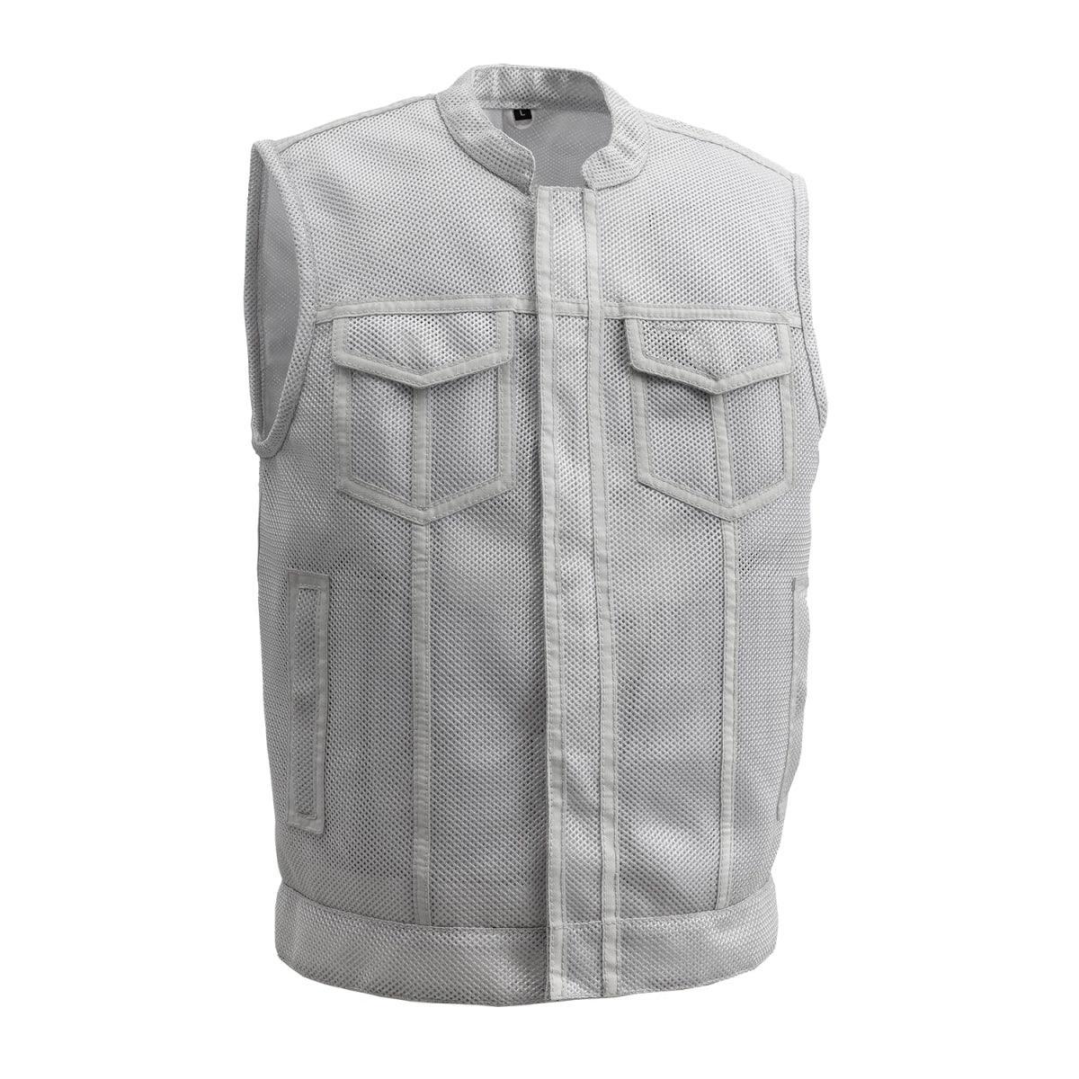 Sharp Shooter Moto Mesh Men's Motorcycle Vest - First Manufacturing Company - Flyclothing LLC