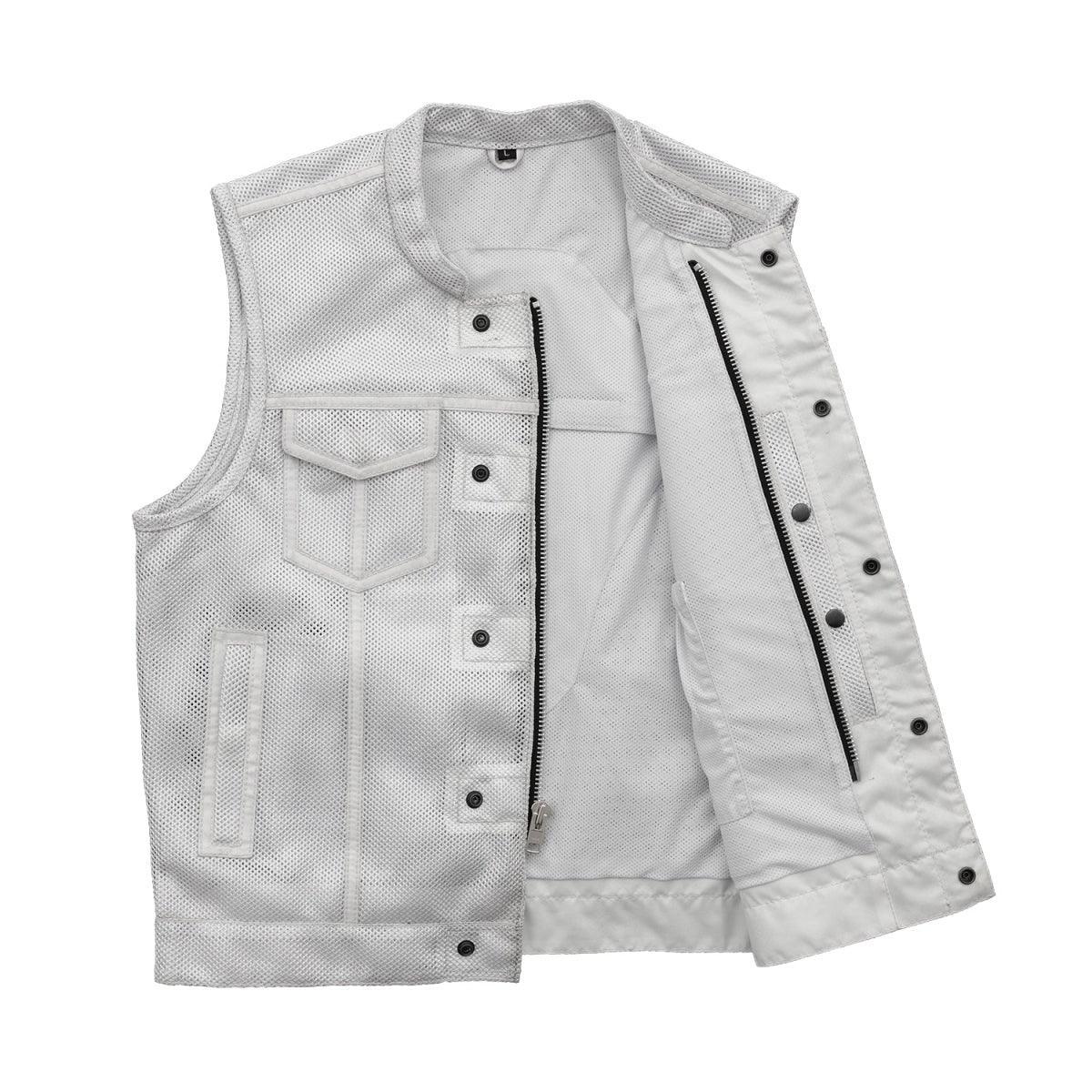 Sharp Shooter Moto Mesh Men's Motorcycle Vest - First Manufacturing Company - Flyclothing LLC