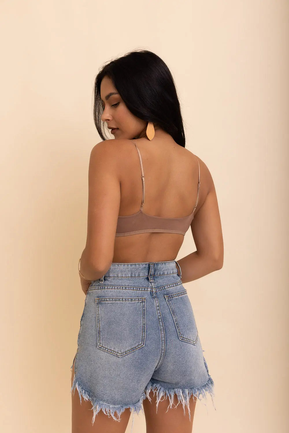 Sheer Mesh Basic Bralette - Boho Clothing and Accessories - Flyclothing LLC