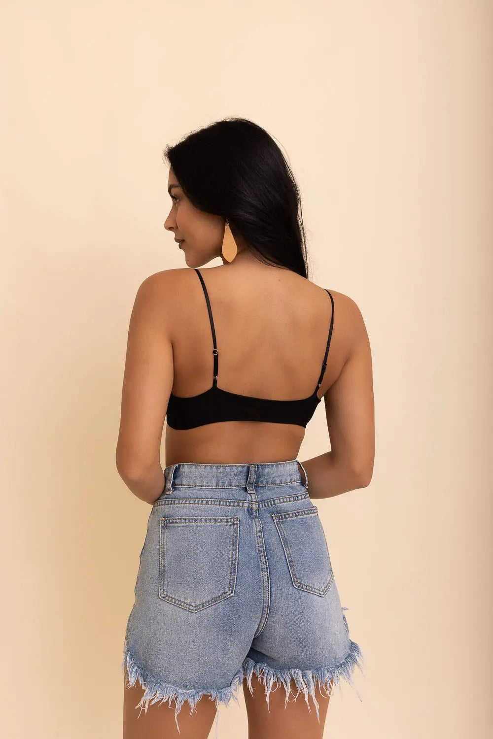 Sheer Mesh Basic Bralette - Boho Clothing and Accessories - Flyclothing LLC