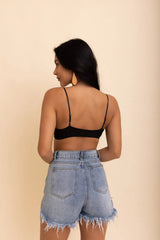 Sheer Mesh Basic Bralette - Boho Clothing and Accessories - Flyclothing LLC