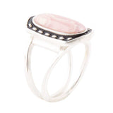 Shielded Pink Rhodonite and Sterling Silver Ring - Barse Jewelry - Flyclothing LLC
