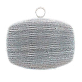 Shimmery Evening Clutch Bag Clasp Closure - Madeline Love - Flyclothing LLC