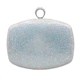 Shimmery Evening Clutch Bag Clasp Closure - Madeline Love - Flyclothing LLC