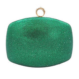 Shimmery Evening Clutch Bag Clasp Closure - Madeline Love - Flyclothing LLC