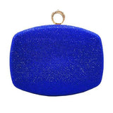 Shimmery Evening Clutch Bag Clasp Closure - Madeline Love - Flyclothing LLC