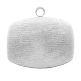 Shimmery Evening Clutch Bag Clasp Closure - Madeline Love - Flyclothing LLC