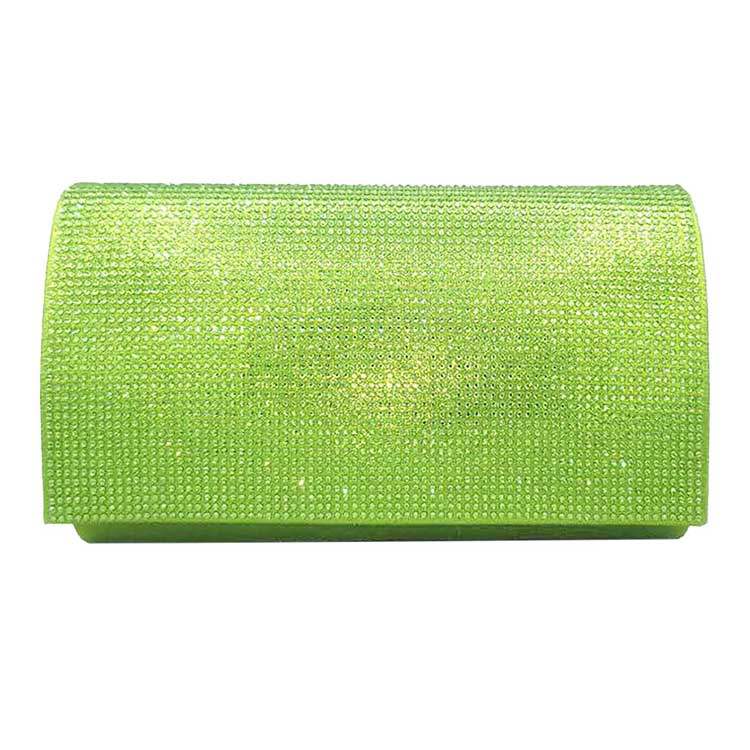 Shimmery Evening Clutch Bag One Inside Slip Pocket - Madeline Love - Flyclothing LLC