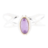 Shine Bright Amethyst Cuff Bracelet - Barse Jewelry - Flyclothing LLC