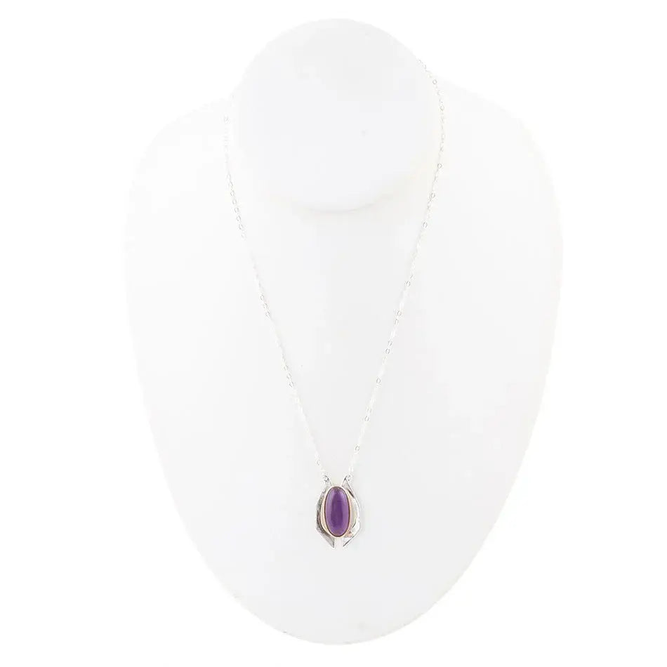Shine Bright Amethyst Necklace - Barse Jewelry - Flyclothing LLC