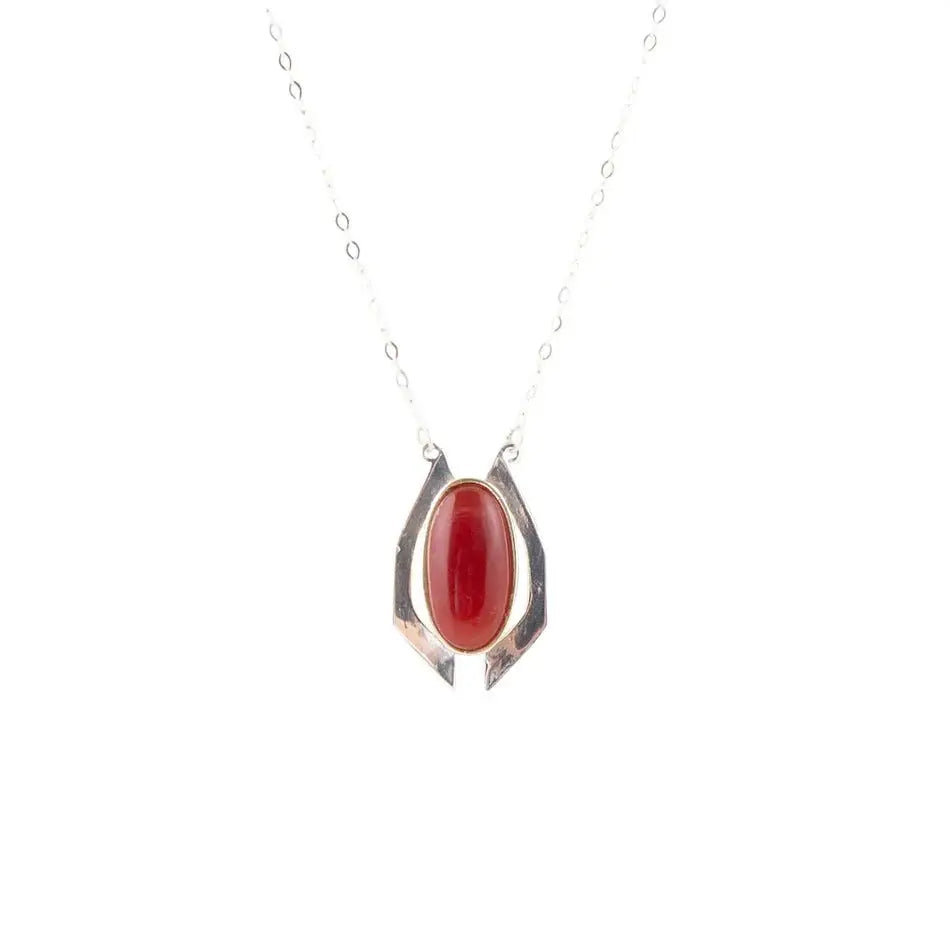 Shine Bright Carnelian Necklace - Barse Jewelry - Flyclothing LLC