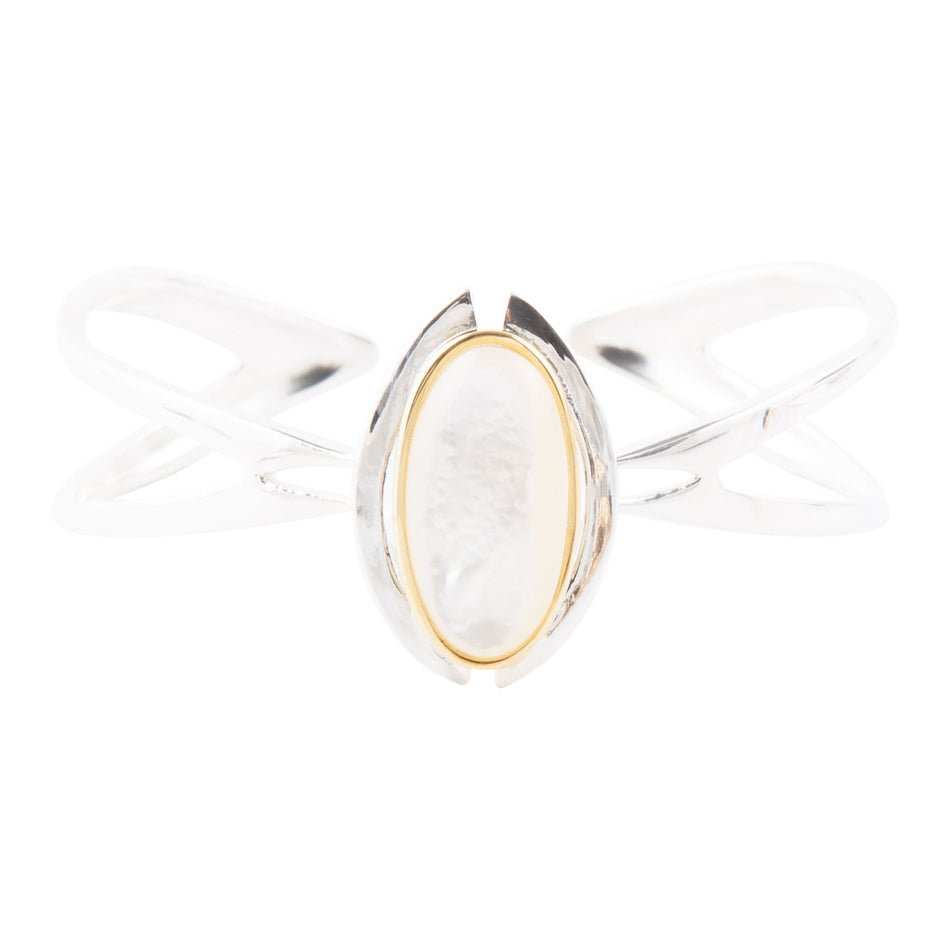 Shine Bright Mother of Pearl Cuff Bracelet - Barse Jewelry - Flyclothing LLC