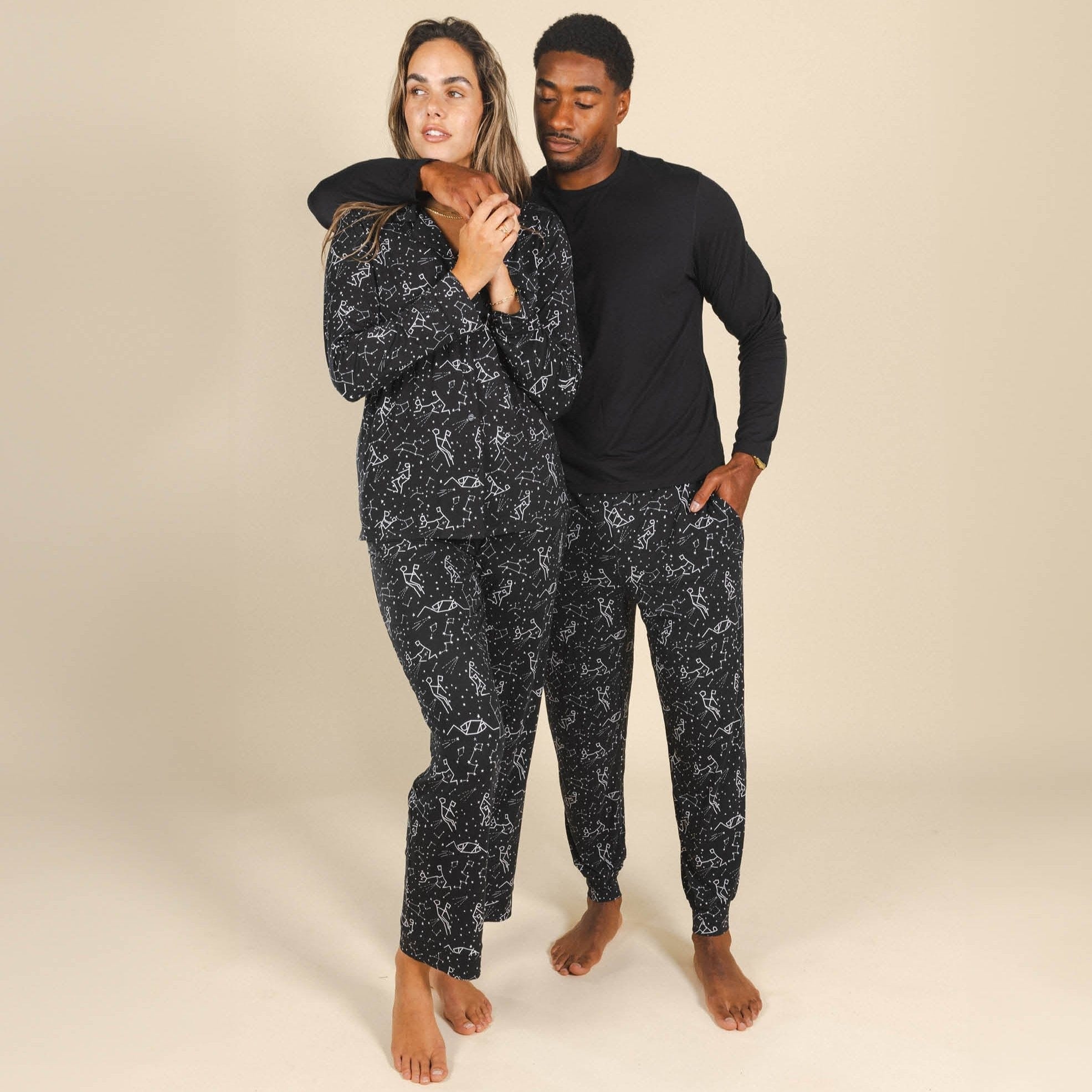 The Big Bang | Constellation SleepDeep™ Women’s Long Sleeve Pajama Set - Shinesty