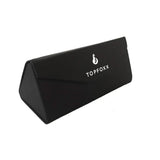Black Foldable Sunglasses Case - TopFoxx - Flyclothing LLC