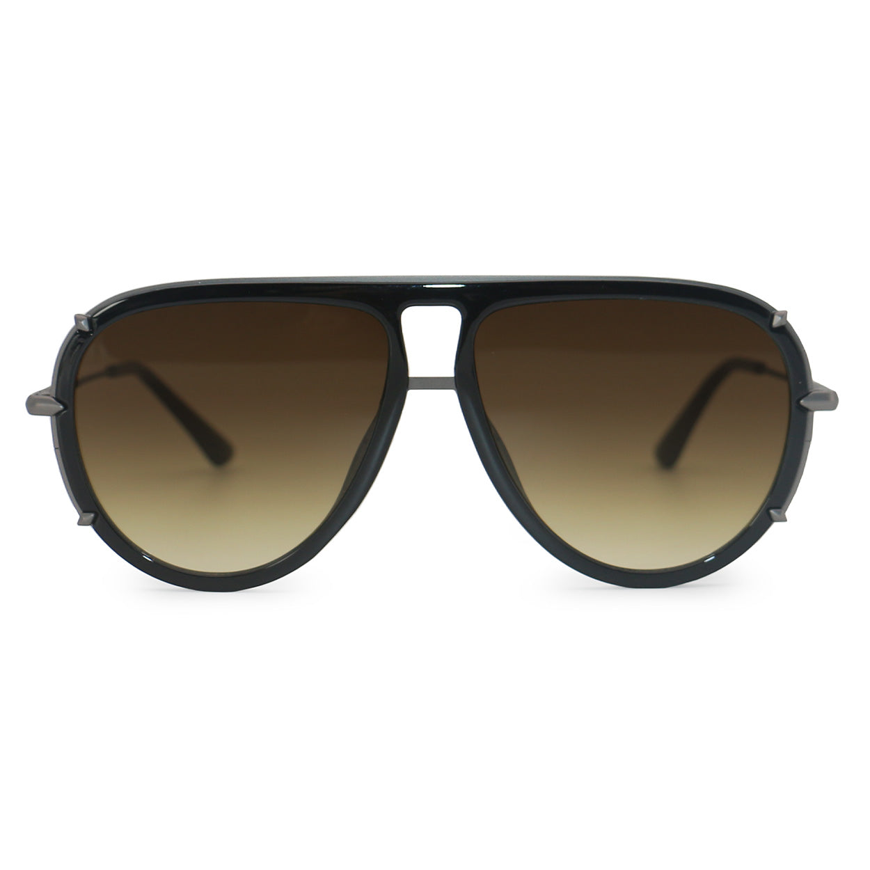 Ivy Luxe - Olive Tangle-Free Round Aviator Sunglasses - TopFoxx - Flyclothing LLC