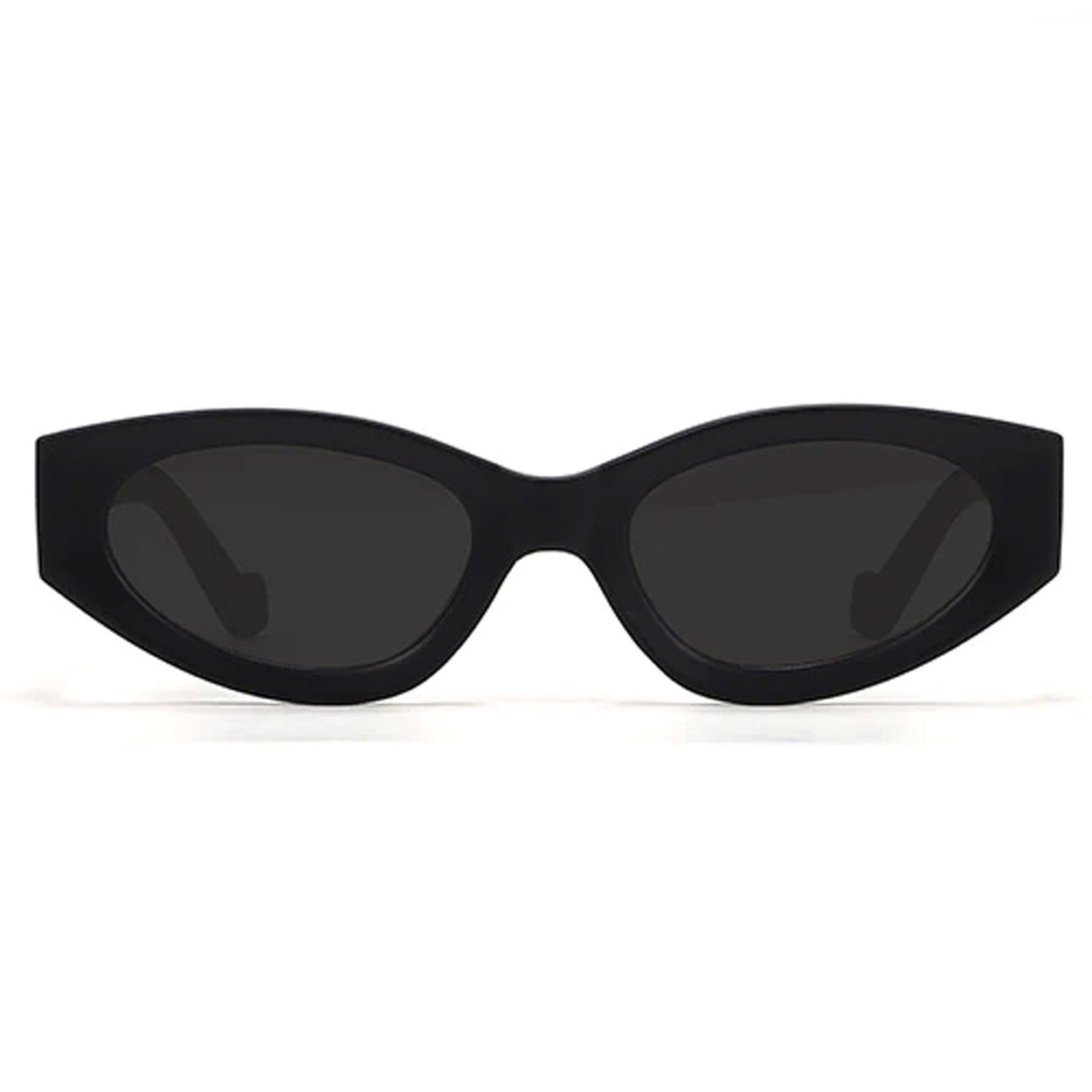 Kat x Money Moves - Black Cateye Sunglasses - TopFoxx - Flyclothing LLC