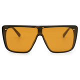 Sustainable Rayz - Limited Edition Yellow Squared Sunglasses - TopFoxx - Flyclothing LLC
