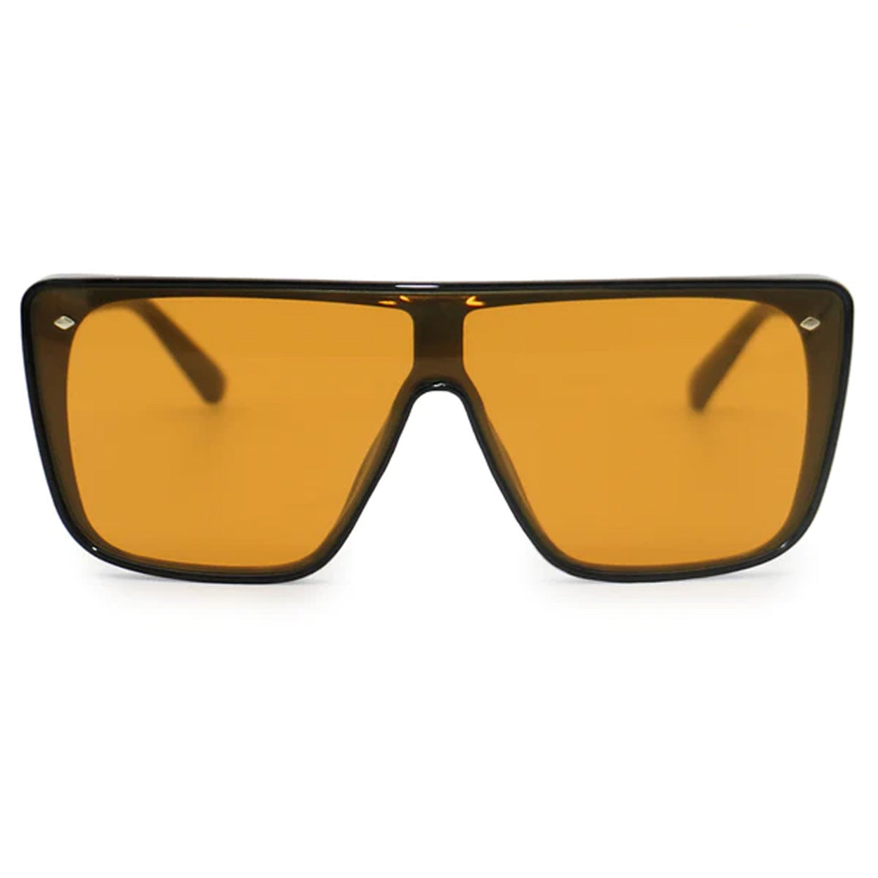 Sustainable Rayz - Limited Edition Yellow Squared Sunglasses - TopFoxx - Flyclothing LLC