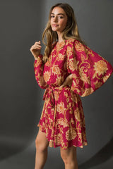ONE THAT GOT AWAY WOVEN MINI DRESS - Flying Tomato - Flyclothing LLC