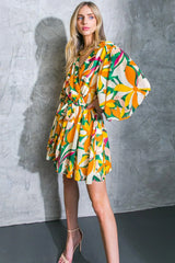 DARING HEART WOVEN MINI DRESS - Flying Tomato - Flyclothing LLC