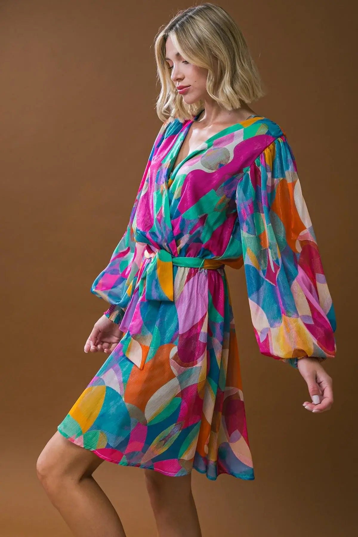 LOVE ME TONIGHT WOVEN MIDI DRESS - Flying Tomato - Flyclothing LLC
