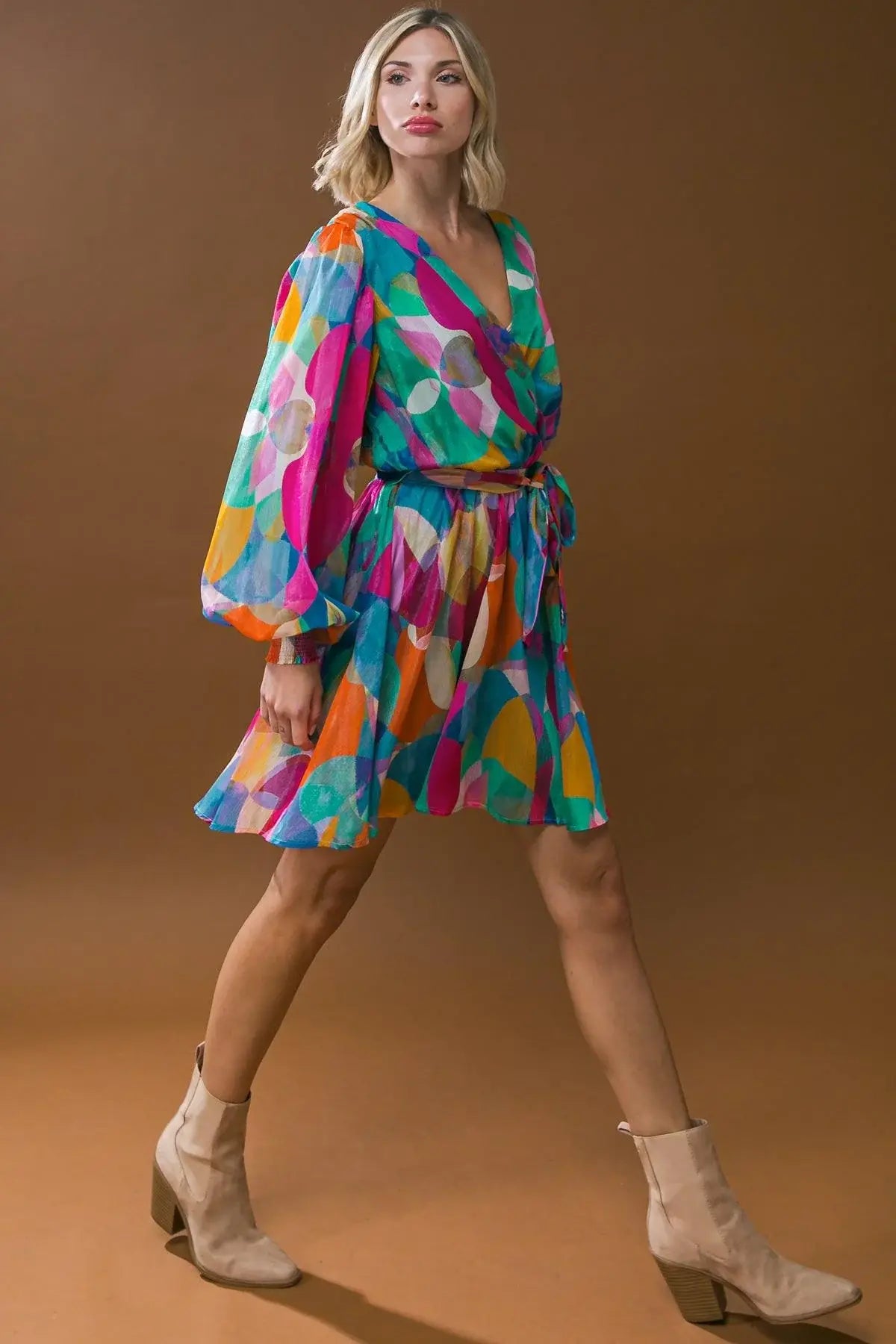 LOVE ME TONIGHT WOVEN MIDI DRESS - Flying Tomato - Flyclothing LLC