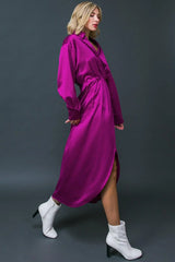 TOO GOOD TO BE TRUE WOVEN MIDI DRESS - Flying Tomato - Flyclothing LLC
