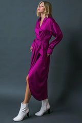 TOO GOOD TO BE TRUE WOVEN MIDI DRESS - Flying Tomato - Flyclothing LLC