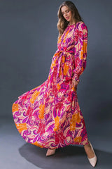 CHANGING LOCATIONS WOVEN MAXI DRESS - Flying Tomato - Flyclothing LLC