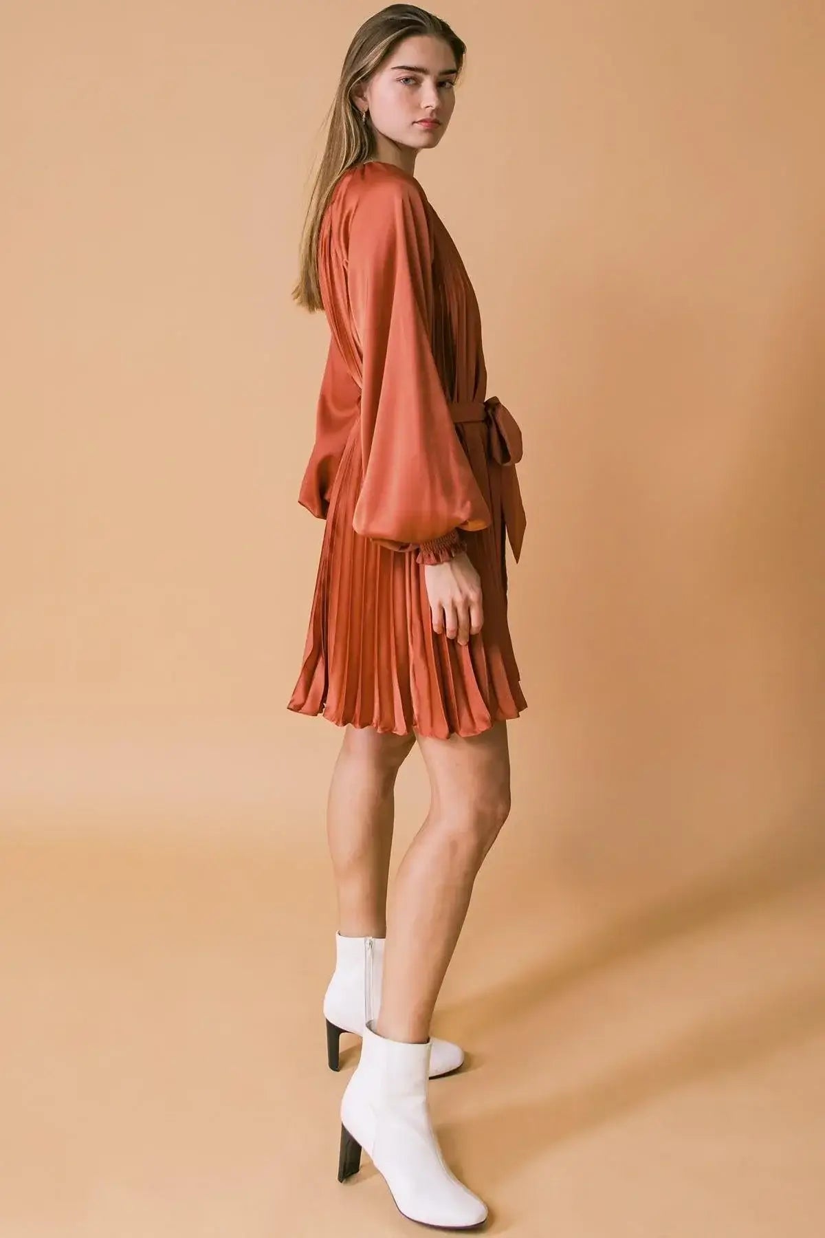 GAME CHANGER WOVEN MINI DRESS - Flying Tomato - Flyclothing LLC