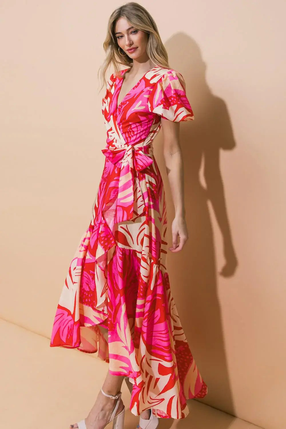 STUNNING SIGNIFICANCE WOVEN MAXI DRESS - Flying Tomato - Flyclothing LLC