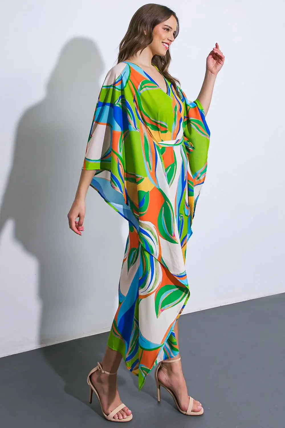 A BEAUTIFUL SIGHT WOVEN KAFTAN DRESS - Flying Tomato - Flyclothing LLC