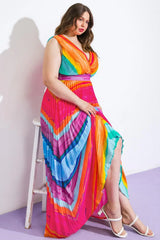 SHORE VACAYS WOVEN MAXI DRESSS - Flying Tomato - Flyclothing LLC