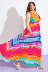 SHORE VACAYS WOVEN MAXI DRESSS - Flying Tomato - Flyclothing LLC